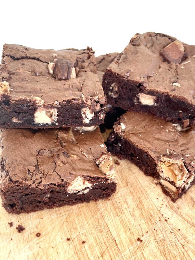 Rich, gooey, chocolatey brownies