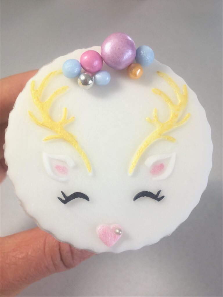 Festive cupcake