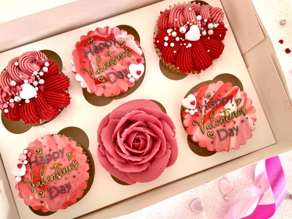 Valentines Cupcake Box