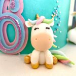 Cute hand made fondant unicorn