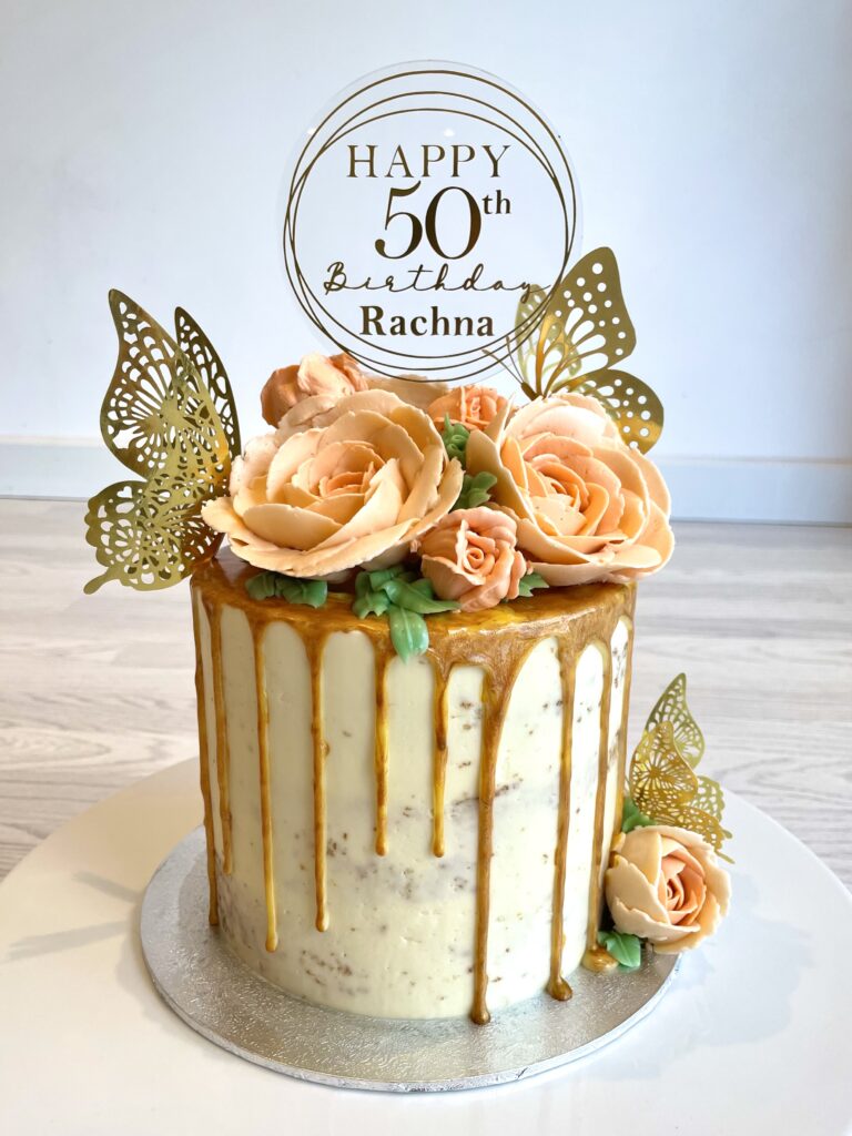 Buttercream Flower Cake