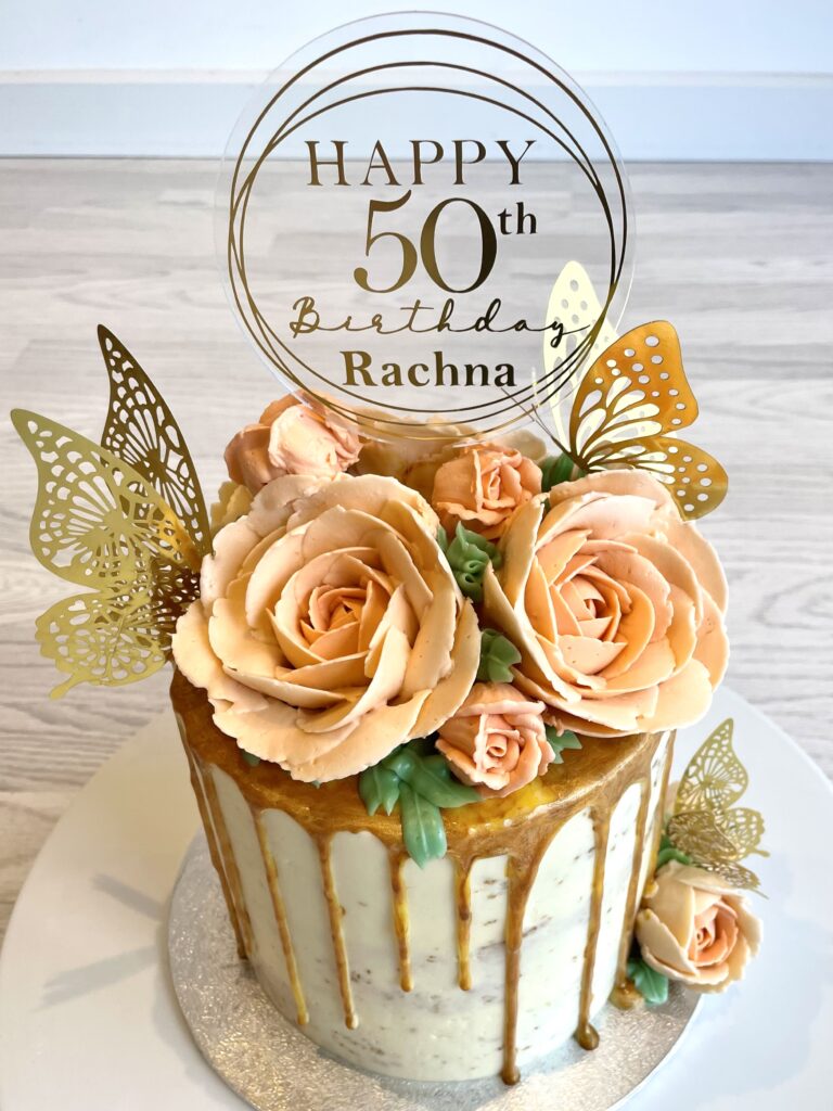 Buttercream Flower Cake