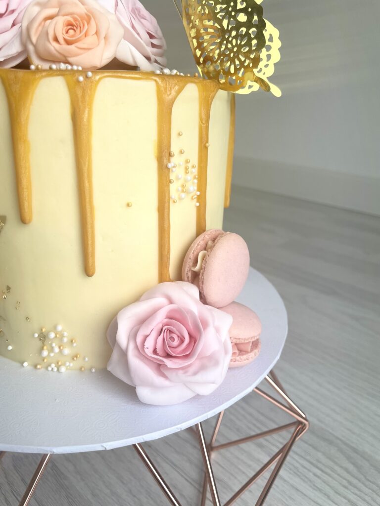 Fondant Flower Cake